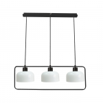 Valgusti rippuv Candellux Lighting Zodiac, E27, 3 x 40 W, must v.