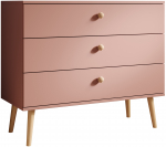 Kummut ADRK Beni, roosa v., 85 cm x 41 cm x 100 cm