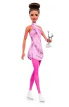 Nukk Mattel Barbie You Can Be Anything Figure Skater HRG37, 30 cm, roosa v.