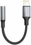 Audio adapter Swissten 3.5 mm Female, Lightning Male, 0.15 m, hall