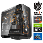 Statsionaarne arvuti Intop Aqua Ryzen 5 9600X, 3 TB, DDR5 64 GB, SSD+HDD 1 TB 2 TB, Nvidia GeForce RTX 5070Ti 16 GB GDDR7
