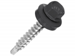 Isekeermestavad kruvid Klimas WFD, RAL7024, 4.8 mm x 35 mm, 250 tk