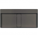 Vannitoa kraanikauss Deante Blur, graniit, 80 cm x 40 cm x 12 cm, antratsiit v.