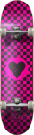 Rula Heart Supply Round Logo Complete Checks, roosa