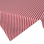Laudlina ruudukujuline Ines 13, valge v./punane v., 85 x 85 cm