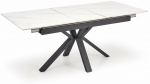 S&ouml;&ouml;gilaud pikendatav Platan, valge v./must v., 140 - 180 cm x 85 cm x 76 cm