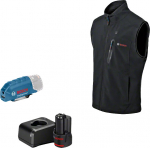 Vest meeste Bosch GHV 12 18V XA, must v., L suurus