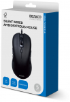 Juhtmega arvutihiir Deltaco MS-810, usb type-a, must v.