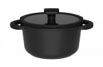 Kastrul Maku, 20 cm, 2.9 l, must v.
