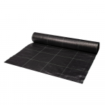Umbrohuvastane agrotekstiil Bradas Grid, must, 50 m x 1.1 m, 130 g/m&sup2;