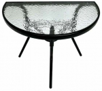 R&otilde;dulaud Linosa, l&auml;bipaistev v./must v., 69.5 cm x 40 cm x 64 cm