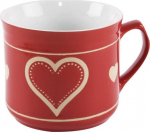 Tass Orion Heart Line, punane v., 0.5 l