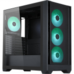 Arvuti korpus Silentware Flow 110 A-RGB, must v.