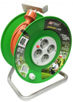 Pikendusjuhe trumlil AWTools Garden Line, AW70210, 3 x 1 mm&sup2;, 10 m, IP44, 4 pesa