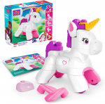 M&auml;nguklotside komplekt Mattel Mega Bloks Build & Enchant Unicorn JKG36, 26 tk, valge v.