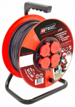 Pikendusjuhe trumlil AWTools Professional Line, AW70220, 3 x 1,5 mm&sup2;, 25 m, IP44, 4 pesa