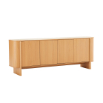 Kummut Home4you Morben, tamm v., 75 cm x 202.5 cm x 42 cm