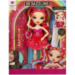 Nukk aksessuaaridega Rainbow High Be Dazzling Vivienne Rouge, 28 cm, punane v.