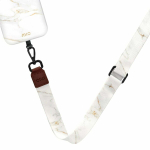 Telefonirihm Mio Lanyard White Marble, valge v., Universaalne