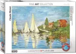 Pusle Eurographics Fine Art Claude Monet Regattas Art Argenteuil, 67.3 cm x 48.9 cm, 1000 tk, mitmev&auml;rviline