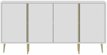 Konsoollaud Kalune Design Arven, valge v., 36 cm x 150 cm x 75 cm