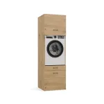 Kapp pesumasina jaoks Pola 2S, artisan oak v., 64 cm x 64 cm x 212 cm