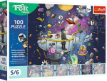 Pusle Trefl The Treflik Family Bert In Space 16545, 27 cm x 41 cm, 100 tk, mitmev&auml;rviline
