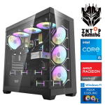 Statsionaarne arvuti Intop RM90794WH Intel Core i5-14400F, DDR5 64 GB, SSD+HDD 1 TB 2 TB, AMD Radeon RX 9060 XT 16 GB GDDR6, Windows 11 Home