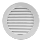 Ventilatsioonirest Europlast, plastik, 100 mm
