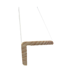 Viimistlusnurk, valge v., 270 cm x 4.5 cm
