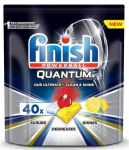 N&otilde;udepesumasina kapslid Finish Quantum Ultimate Lemon, 40 tk