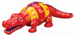 Interaktiivne m&auml;nguasi B Toys Crocodile, punane/kollane
