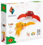 Paberkujukeste valmistamise komplekt Alexander 3D Origami Crabs, punane v./kollane v.