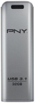 USB m&auml;lupulk PNY Elite Steel 3.1, roostevaba teras v., 32 GB