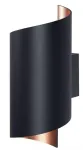 Nutivalgustus seinale Ledvance Wifi Smart+ Orbis Twist AC31419, LED, 3000 - 6500 &deg;K, 2 x 12 W, must v. / must v.