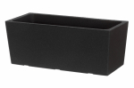 Lillepott 4Living 605719, pol&uuml;prop&uuml;leen (pp), 55 cm x 25 cm, &Oslash; 55 cm, must v.