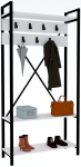 Riidestange Kalune Design Alfa 835PUQ4007, 180 cm, valge v./must v.