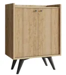 Kapp Kalune Design Seul 811MDD4141, tamm v./must v., 40 cm x 70 cm x 91.5 cm
