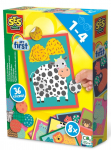 Kleebis SES Creative My First Animal Print Stickers, mitmev&auml;rviline