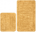 Vannitoamattide komplekt Foutastic COTTONKT000206, sinep v., 100 cm x 60 cm