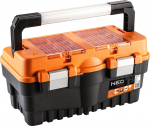 T&ouml;&ouml;riistakast NEO 84-102, 46.2 cm x 25.6 cm x 24.2 cm, must v./oranž v.
