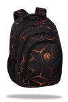 Kooli seljakott CoolPack Coolpack_4 Lava, must v./oranž v., 36 cm x 20 cm x 48 cm