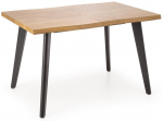 Laud pikendatav Dickson, pruun v./must v., 150 - 210 cm x 90 cm x 75 cm