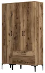 Riidekapp Kalune Design Kumsal ST, p&auml;hklipuu v., 47.5 cm x 120 cm x 201.4 cm