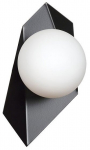 Valgusti seinale Emibig Drifton K1, E14, 1 x 10 W, must v.