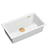K&ouml;&ouml;givalamu Quadron Logan 110, graniit, 76 cm x 45 cm x 23.5 cm, valge v./vask v.