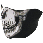 Hoidik Zanheadgear Skull Face, valge/must
