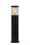 Vabalt seisev v&auml;lisvalgusti Lucide Fedor 14899/50/30, 40W, E27, IP44, must v., 13 cm x 49 cm