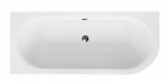Vann, sisseehitatav Deante Besco Avita Slim, 180 cm x 80 cm x 42.5 cm, vasakpoolne, valge