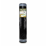 Umbrohuvastane agrotekstiil Bradas, valge/must, 1000 m x 1.2 m